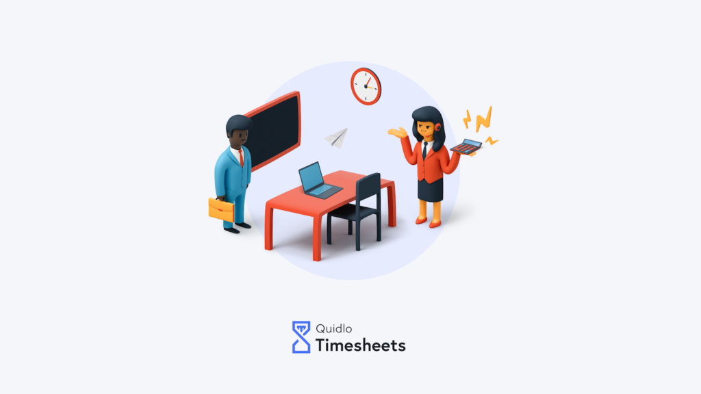 Calculate Employee hours worked diagram