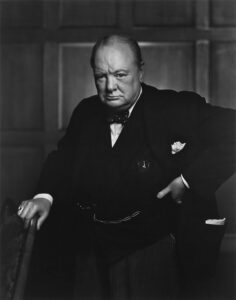 Photography of Winston Churchill