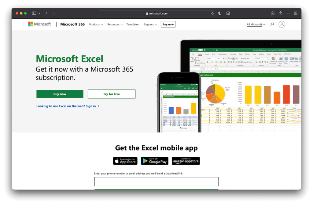 Microsoft Excel as a Time Mapping tool